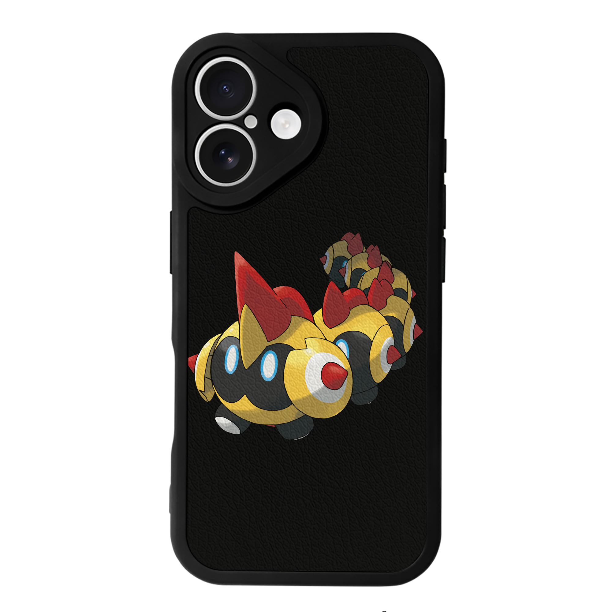 （画像用） ポケットモンスター Pokémon 【iPhone 16シリーズ対応】シリコンスマホケース（レザー調） 材質：シリコン